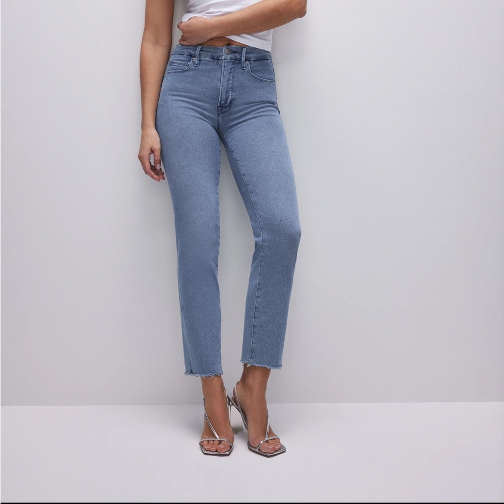 Good legs straight jeans, 10